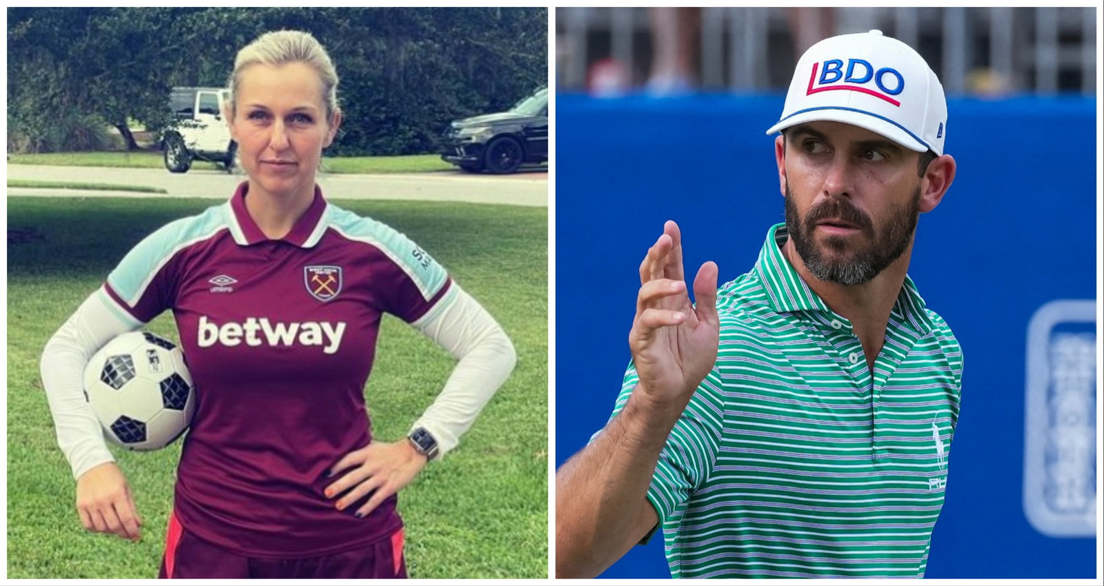 What do Rory McIlroy, Billy Horschel and Justin Thomas wear on their arms?